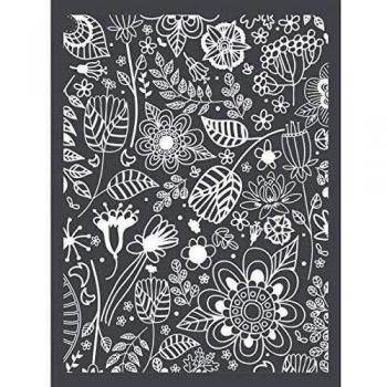 Graine Creative Polymer Clay Stencil - Nature