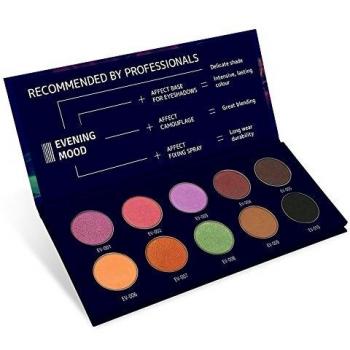 AFFECT EYESHADOWS PALETTE EVENING MOOD 10 COLOURS