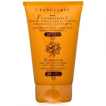 L 'erbolario sol líquido para cara y cuerpo con SPF 20