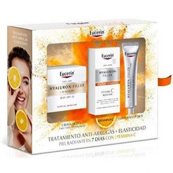 Eucerin COFRE ELASTICITY FPS15 + VITAMINA-C + CONTORNO DE OJOS