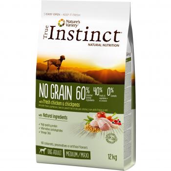 True Instinct No Grain Pollo para Perros Adultos de Tamaño Mediano a Grande