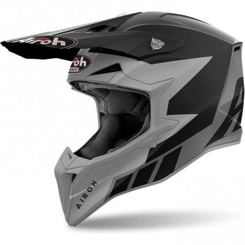 Airoh Casco de Cross Wraap Reloaded Antracita Mate y Negro Gris (XL)