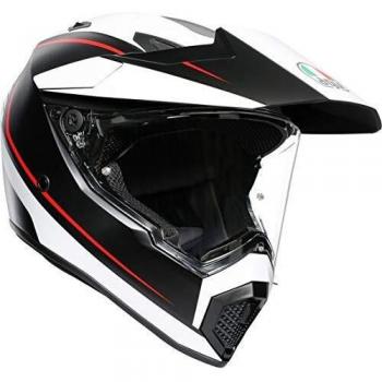 Casco AX9 AGV Multi MPLK Pacific Road Matt Black/WH/Red L