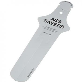 Ass Savers Original - Guardabarros para bicicletas, color gris, talla 34 cm