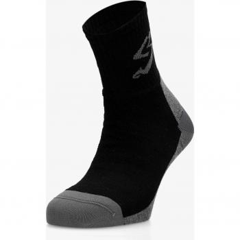Calcetín de ciclismo unisex Spiuk Top Ten medio gris negro