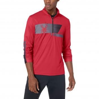 Spyder Limitless Retro Cuello en T con Media Cremallera para Hombre