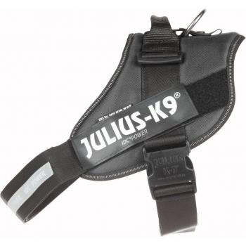 Arnés Julius-K9 IDC Power Negro para Perros - Talla 3 (82-118 cm)