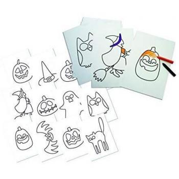 Fixo Cartulinas Impresas, 180 g, Other, Halloween, 32.5 x 22.5 cm