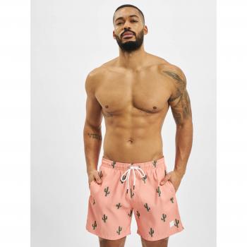 Urban Classics Men's Cactus Pattern Swim Shorts