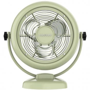 Cecotec EnergySilence 800 Retrodesk Ventilador de Sobremesa 20W Verde