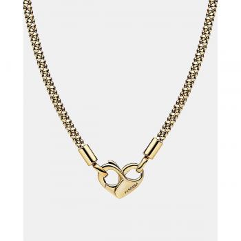 Collar Pandora Moments Studded Chain en Shine (recubrimiento de oro de 14k)