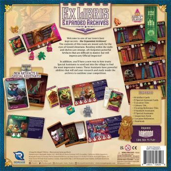 Ex Libris: Expanded Archives - Second Edition Board Game Expansion