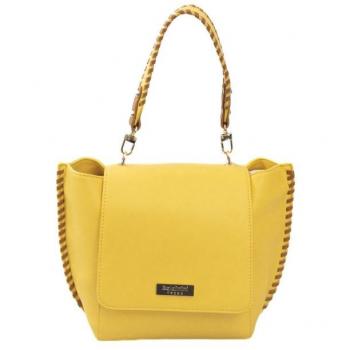 Baldinini Trend Yellow Polyurethane Crossbody Bag