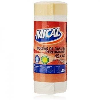 Mical - Bolsas de basura perfumadas - 45x47 - 40 unidades