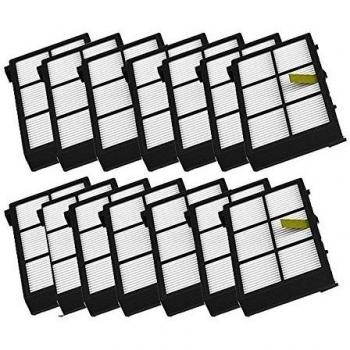 14pcs HEPA Filter for iRobot Roomba 800 870 880 980 Vacuum Cleaner, YTJ Replacement Filters Kit