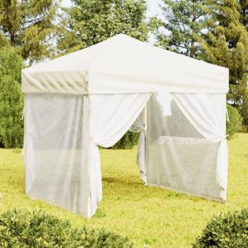 Carpa para Fiestas Plegable con Paredes 2x2 m Color Antracita, Taupé, Azul y más