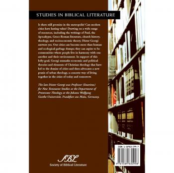 La Ciudad en el Valle: Interpretación Bíblica y Teología Urbana (Estudios en Literatura Bíblica, Volumen 7) - Edición Rústica