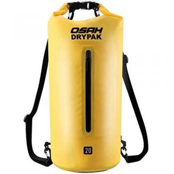 OSAH DRYPAK Premium Bolsa Estanca Seca Impermeable 5L 10L 15L 20L 30L para Kayak Barco Pesca Rafting Playa Acampar Natación Deriva