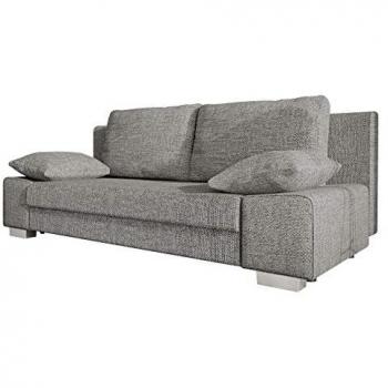 Sofá-cama Comfivo 145 con caja de ropa de cama, dimensiones 200 x 77 x 87 cm, estilo Lawa 05