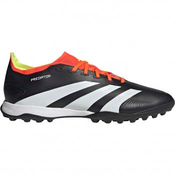 Botas de fútbol adidas Predator League TF características: diseño moderno, suela Turf para césped artificial, tecnología de control de balón, parte superior sintética para mayor durabilidad y comodidad, cierre con cordones