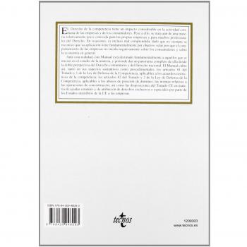 Manual de Derecho de la Competencia