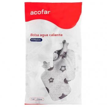 Acofar Bolsa de Agua de Goma Forrada 2L