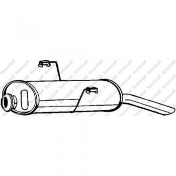 Silenciador trasero BOSAL 190-943 para Peugeot 306 Break