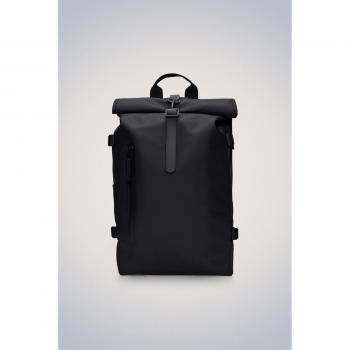 Rains Rolltop Rucksack Large - Black