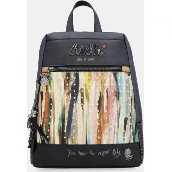 Anekke - Mochila de paseo para mujer Studio Navy con diseño exclusivo y detalles encantadores