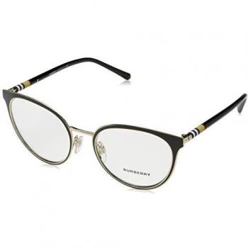 BURBERRY 0BE 1324 1262 52 Gafas de sol, Negro