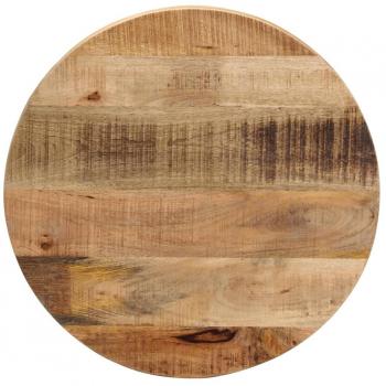 Tablero de mesa redondo de madera maciza de mango, Ø 40 cm, grosor 1,5 cm