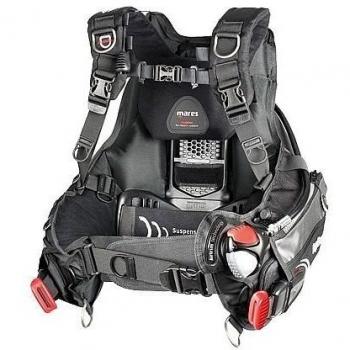Mares BCD Hybrid AT - Chaleco Unisex, Color Negro, Talla XL