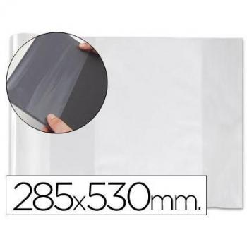 Apli 12279 - Forralibro con solapa ajustable adhesivo, 280 x 530 mm