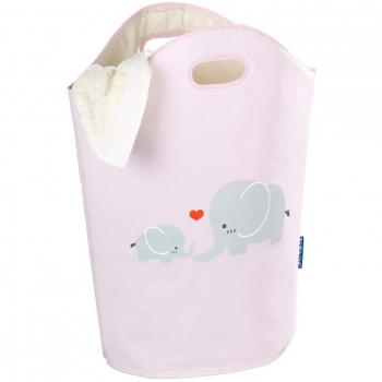Wenko Pongotodo Elli 24 L, Poliéster, Rosa, 20x40x52 cm
