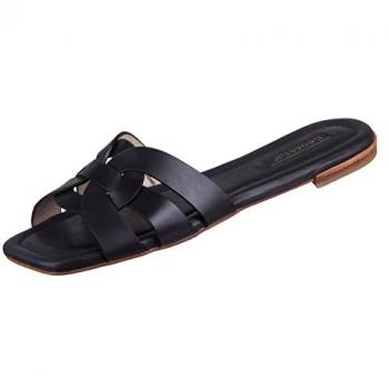 Sandalias de piel Neosens para mujer modelo S3360 en color negro Mistela