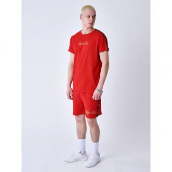 Classic Red Embroidered Logo T-Shirt Project X Paris
