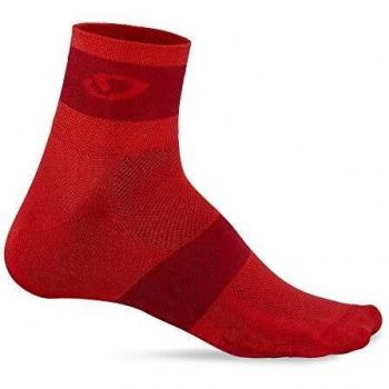 Giro Calcetines De Ciclismo 2018 Comp Racer Bright Rojo-Dark Rojo