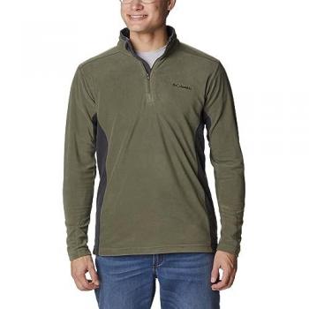Forro polar Columbia Klamath Range II Half Zip verde bosque XXL
