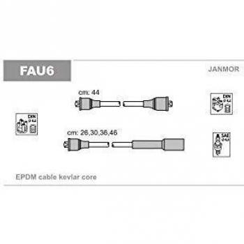 Juego de cables de encendido JANMOR FAU6 - Set de cables de encendido para vehículos