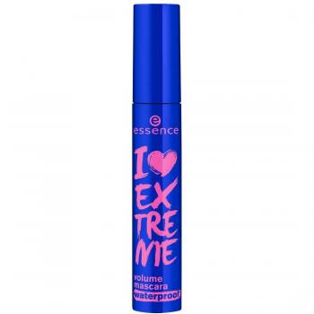 ESSENCE I LOVE EXTREME WATERPROOF VOLUME MASCARA - BLACK , 12ml.