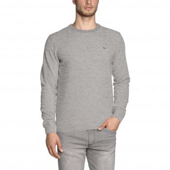 Lacoste - Jerséi de manga larga para hombre, Gris