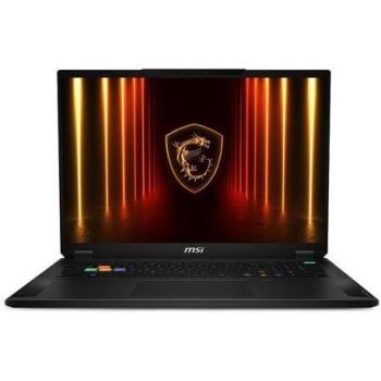 MSI Stealth A18 AI+ 18 UHD Gaming Laptop with RTX 5090, Ryzen AI 9 HX 370, 64GB RAM, 2TB SSD, and Wi-Fi 7