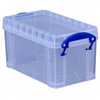 Really Useful - Caja de almacenaje, transparente, transparente, 2.1 Litre, 1 unidad