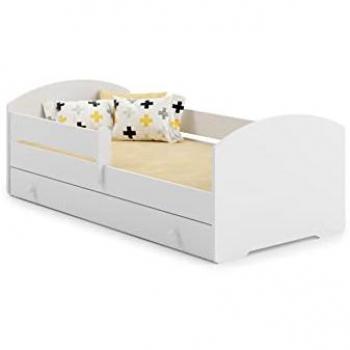 Cuna Viking Choice 140x70 con Cajón, Valla de Seguridad y Colchón