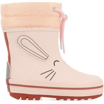 Gioseppo Botas de agua de bebé niña con cordón ajustable, impermeables, diseño atractivo, suela antideslizante, fácil de poner y quitar