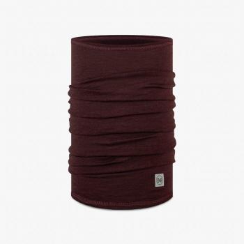 Buff - Cuello unisex Solid Garnet Buff, Merino Lightweight, color granate