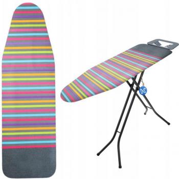 Funda para tabla de planchar 135x50cm con soporte y líneas elásticas - Kadax