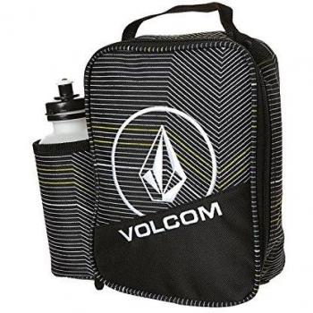 Volcom Tripper Lunch Box With Bottle Black Stripe One Size