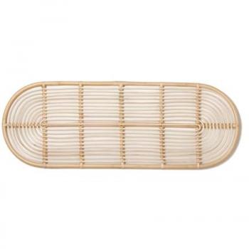 Cabecero Doble de Ratán Natural 170x60 cm para Cama de 135, 150 y 160 cm
