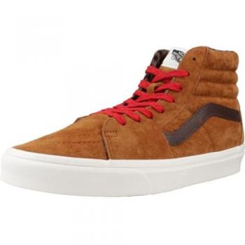 Zapatillas Vans Sk8-Hi Hombre Pigs Rust Marrón Rojo EU 41